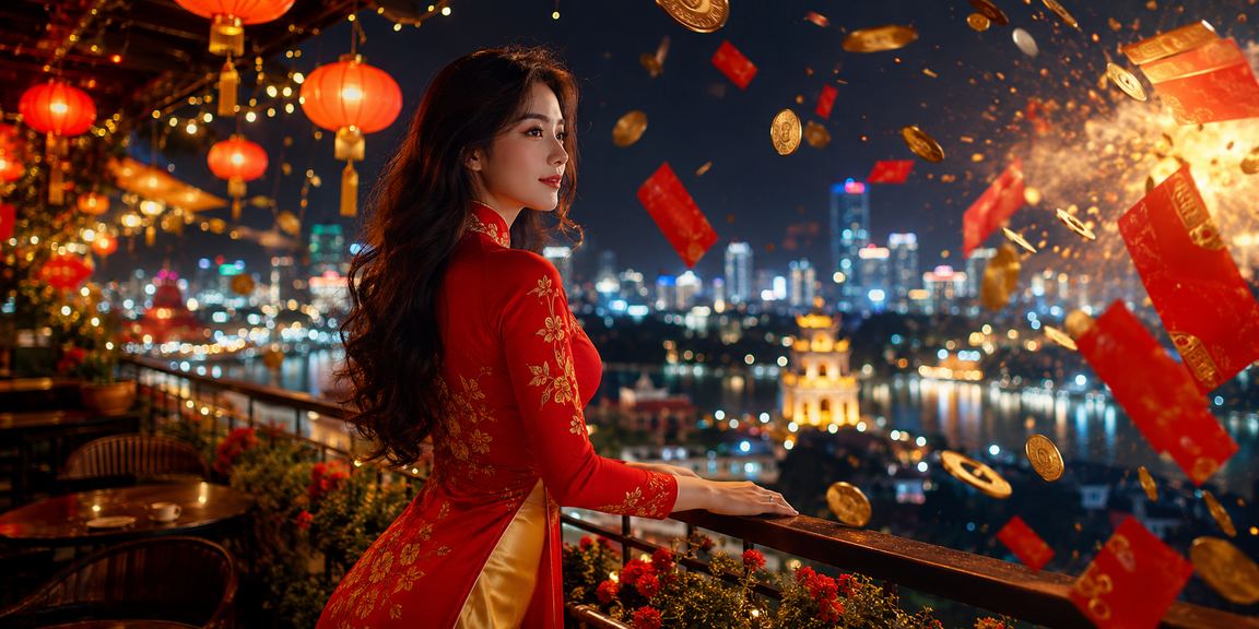 Người chơi tại Hà Nội nhận phong bì đỏ may mắn trong dịp lễ hội